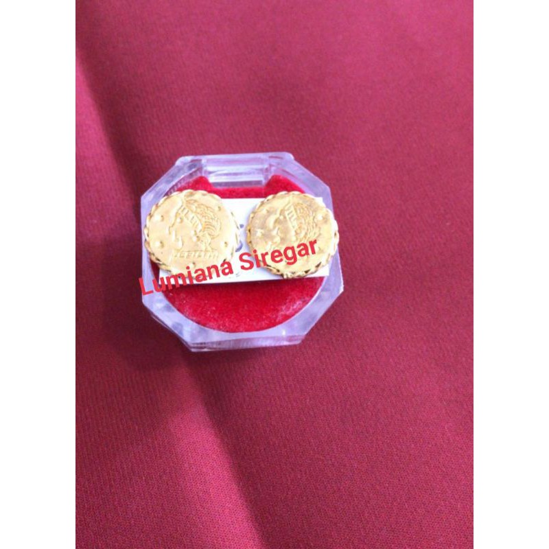 Kerabu Koin Handmade 5 gr Mas LM London 24k 99,9% Lumiana Siregar Emas Toba