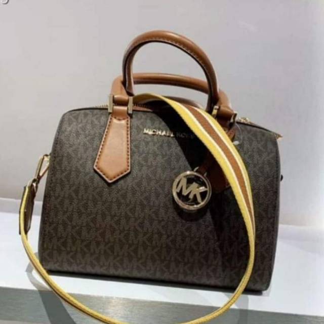 Tas MK Hayes Small Duffle Brown