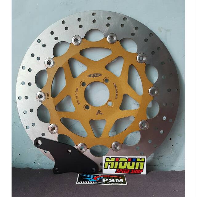 Piringan cakram disk floating Psm 320mm Suzuki 2T Satria Ru Agresif
