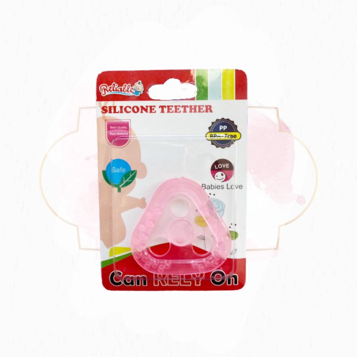 Teether Bayi Silicone/Gigitan Bayi Silicone Reliable