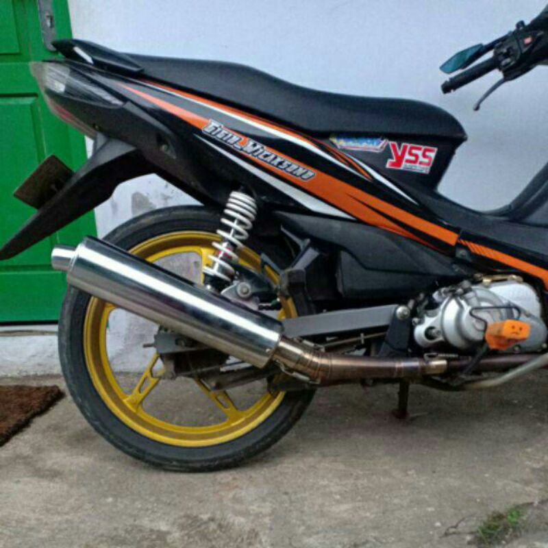 Knalpot CKD Standar Supra Kharisma Supra x 125 Knalpot CKD Standar