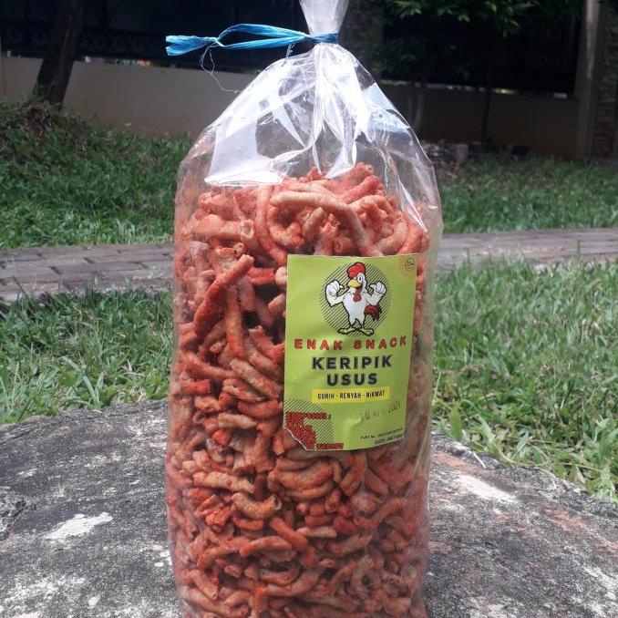 

PROMO (250 gr / 500 gr) KERIPIK USUS / KRIPIK USUS AYAM CRISPY PEDAS BALADO MURAH