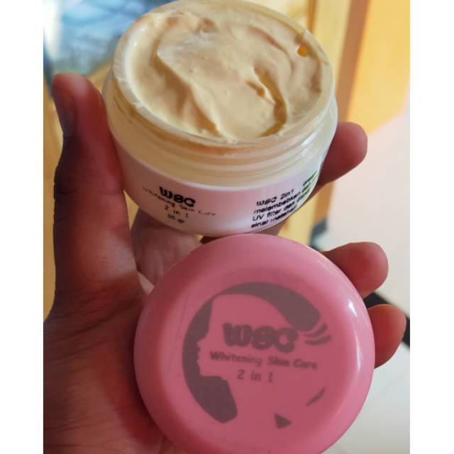 Cream wsc 2in1 kemasan baru 30gram,