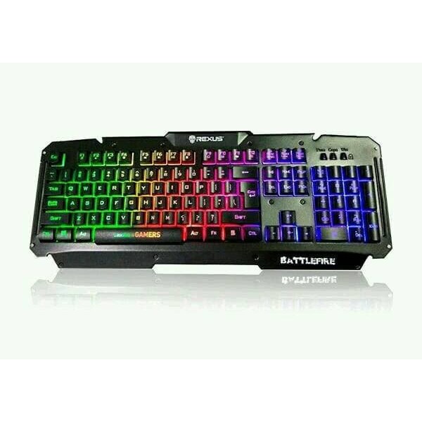 Keyboard Gaming Rexus K9D Semi Mechanical 19 Keys Anti Ghost RX-K9D