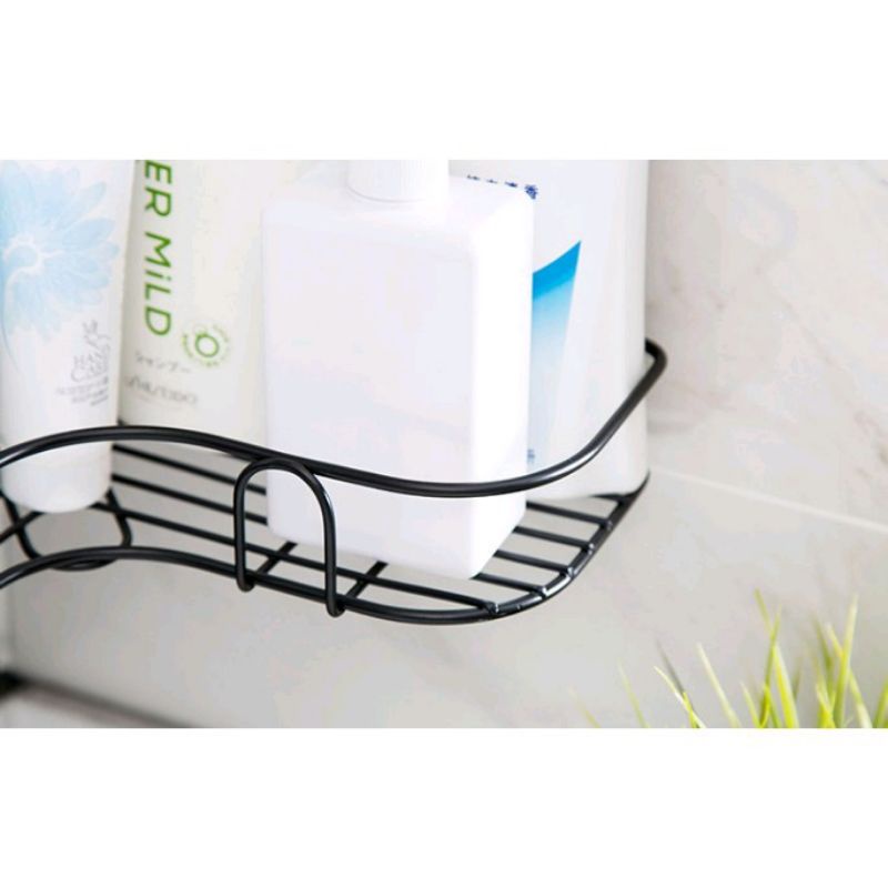 Rak dinding sudut kamar mandi rak dapur organizer shelf rak dinding serbaguna