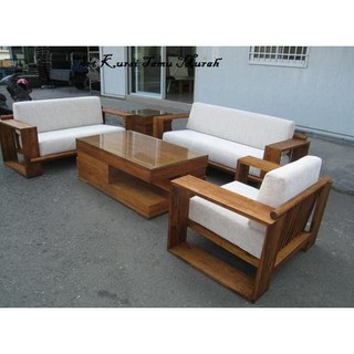 630 Koleksi Kursi Tamu Kayu Minimalis HD