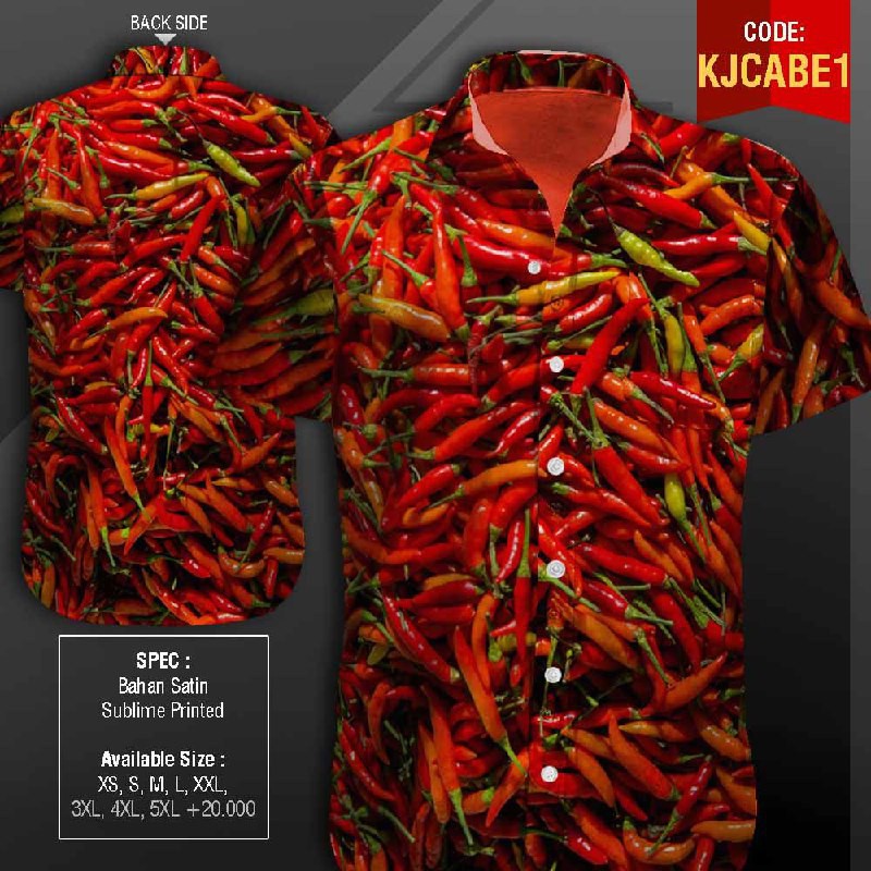 KEMEJA UNIK. KEMEJA GORENGAN, KEMEJA CABE, KEMEJA KOL, KEMEJA TERONG