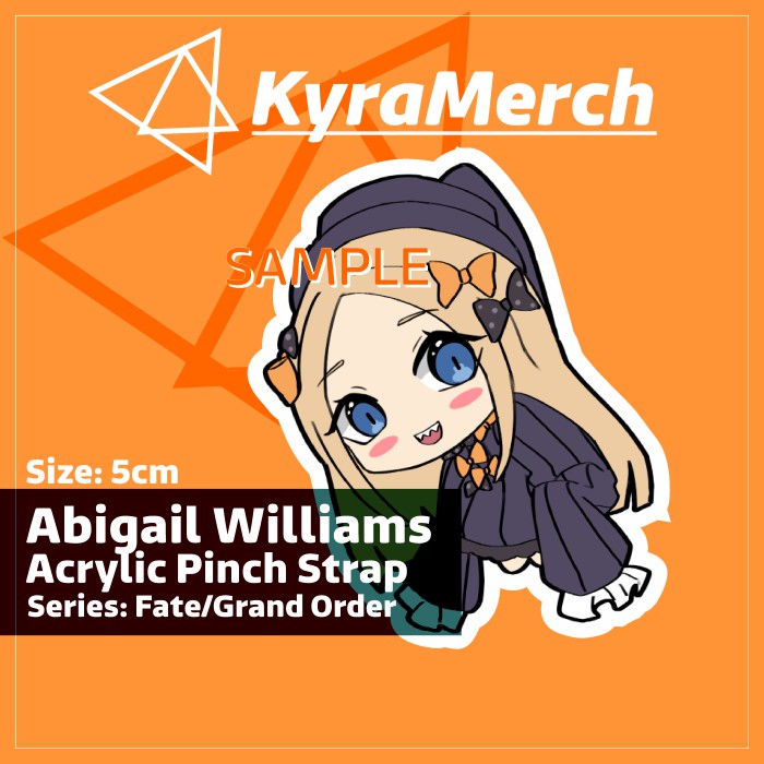 Pinch Fate Grand Order Abigail Williams
 | KyraMerch Anime Fanmerch Dealer