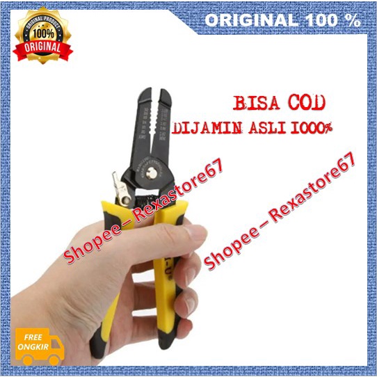 Tang Kupas Kabel Tang Kabel Listrik Multifungsi ASLI