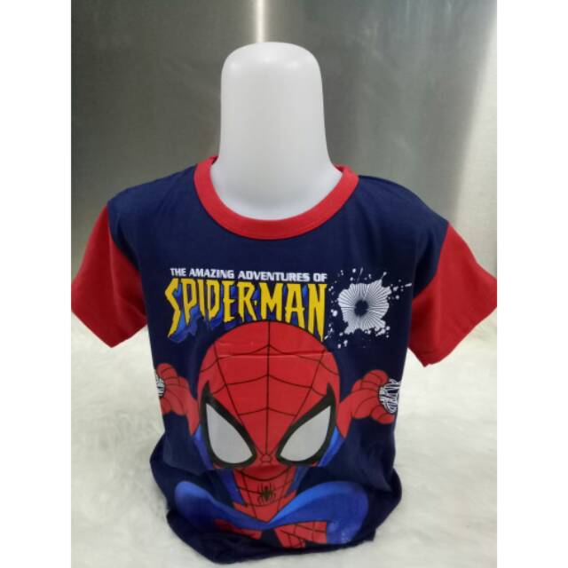 SALE Kaos anak2 spiderman