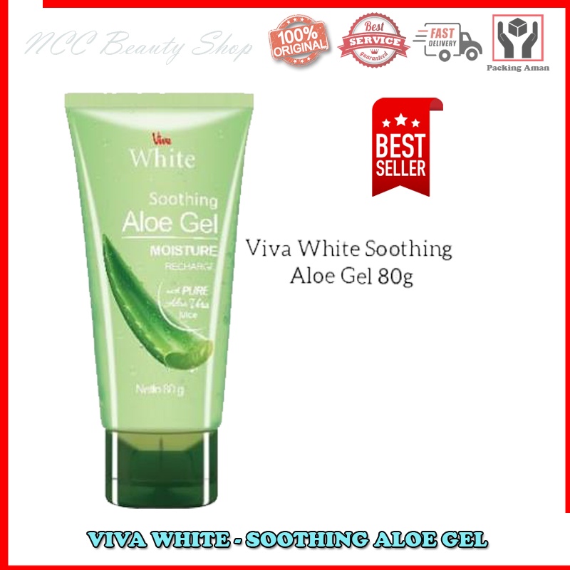 * NCC * Viva Soothing Aloe Vera Gel Moisture Recharge With Pure Aloe Vera Juice