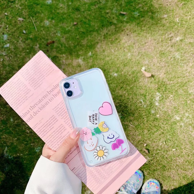 Happy Day Watercase Iphone 6 6s 6s+ 6+ 7 7+ 8 8+ X Xs Xr XsMAX 11 11Pro 11Promax 11 Pro Max 12 mini 13 13Pro 13Promax