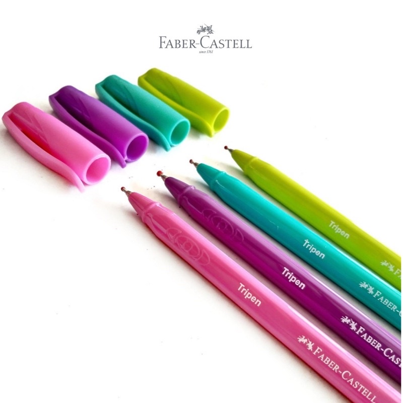 

Pulpen Bolpen Bolpoint Faber Castell Tripen 0.7
