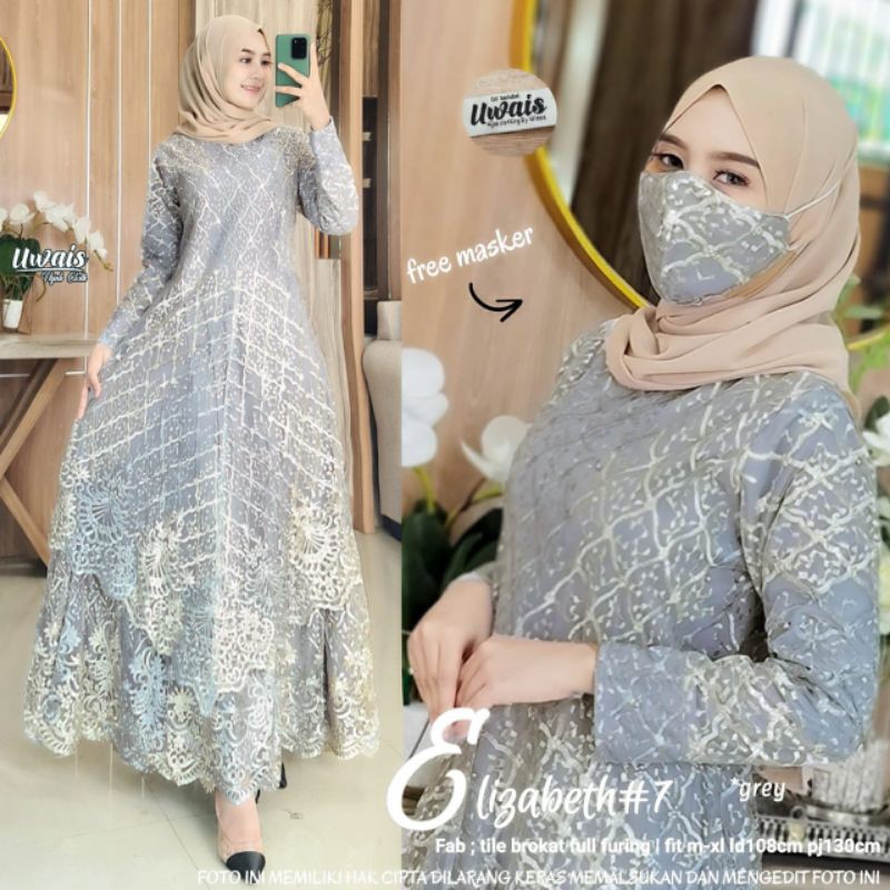 DRESS PESTA ORIGINAL UWAIS - ELISABETH SERIES