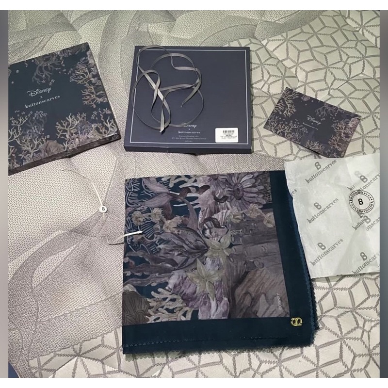 Buttonscarves × disney little mermaid deep ocean