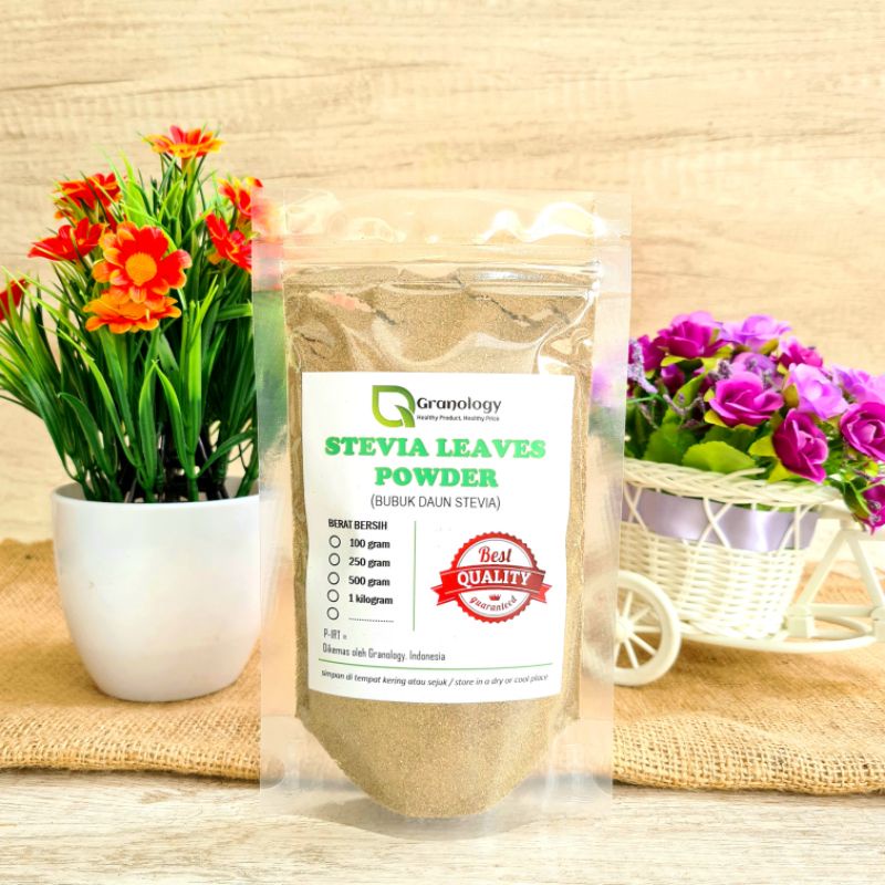 Daun Stevia Bubuk / Stevia Leaves Powder (100 gram) by Granology