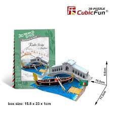 Cubicfun - Cubic Fun - 3D Puzzle World Style - Prakarya Sekolah - DIY - Bangunan Terkenal