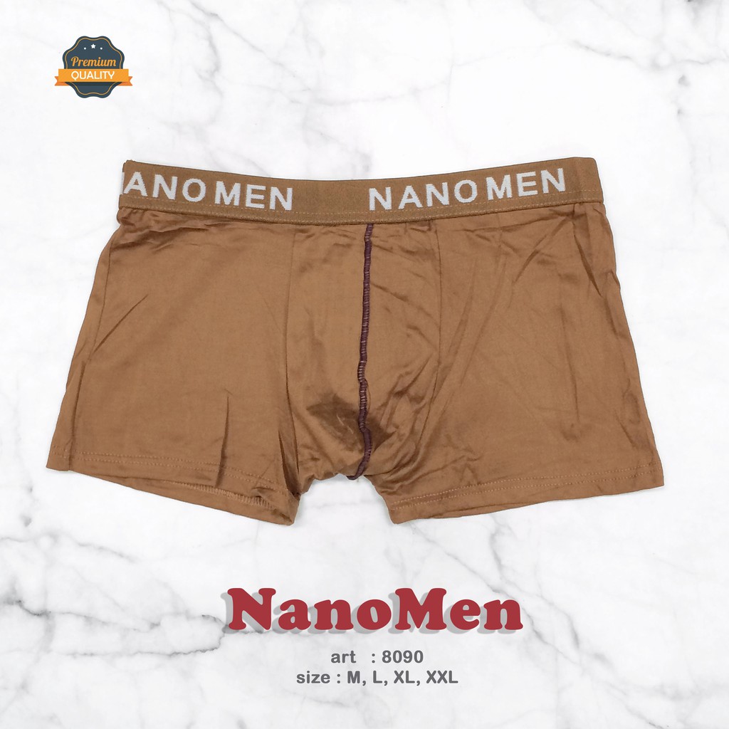 NANOMEN | Celana Dalam Pria / Celana Dalam Segi4 Pria / art NM 8090