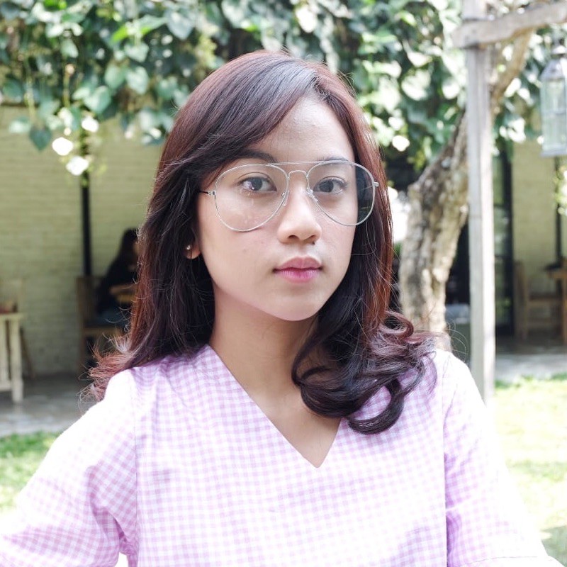 FRAME KACAMATA VINTAGE ESQI CLEAR