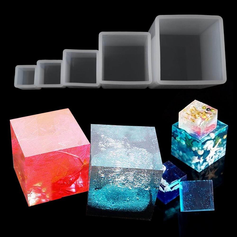 R-flower Resin Mold Transparan UV Epoxy Kristal Alat Membuat Perhiasan