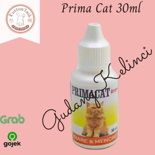 PRIMACAT DROPS OBAT ANTI DIARE &amp; MENCRET PADA KUCING PRIMA CAT 30ML