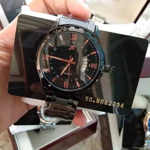 8026 Jam Tangan Pria JH free gudie bag