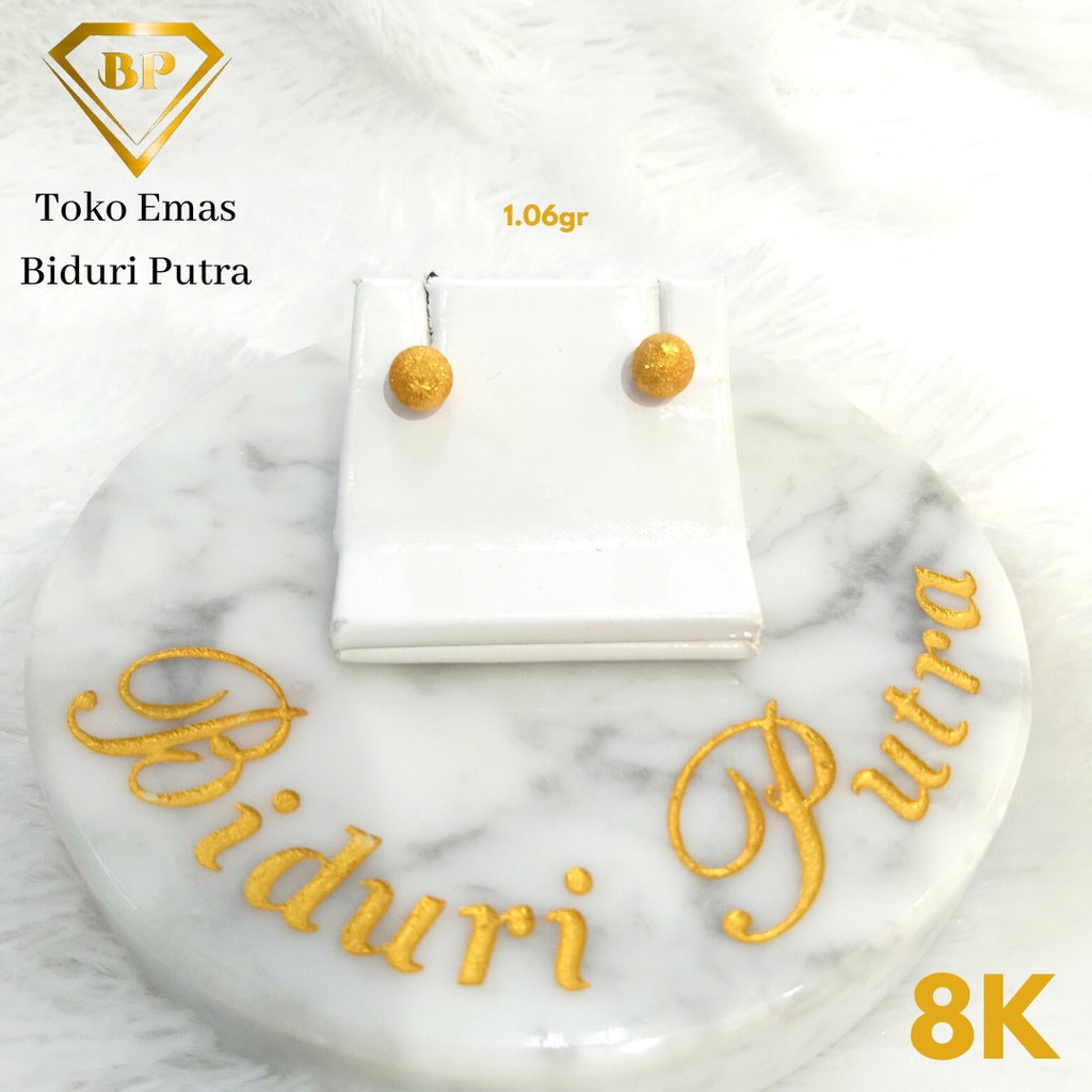 ANTING SUBANG EMAS ASLI KADAR 8K/375 toko emas biduri putra