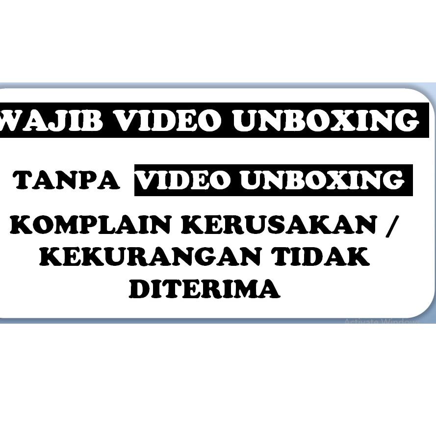 

Harga Terkini STIKER LABEL VIDEO UNBOXING / VIDEO BUKA PAKET STICKER FRAGILE BARANG MUDAH PECAH 950 LEMBAR Uk 50 mm x 25 mm STIKER THERMAL TEMPEL TERMAL not RESI 100 x 150 180