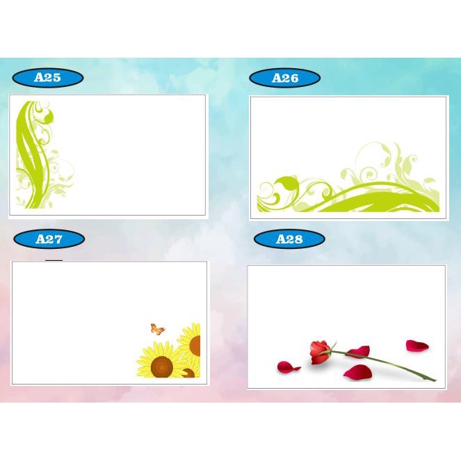 

Amplop Kondangan Custom Nama & Alamat - SET 3