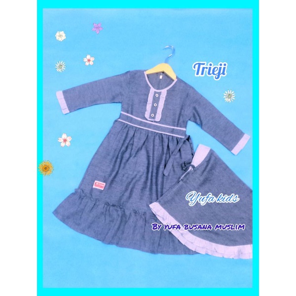 GAMIS SARITA ANAK / GAMIS ANAK PEREMPUAN / GAUN ANAK MUSLIM