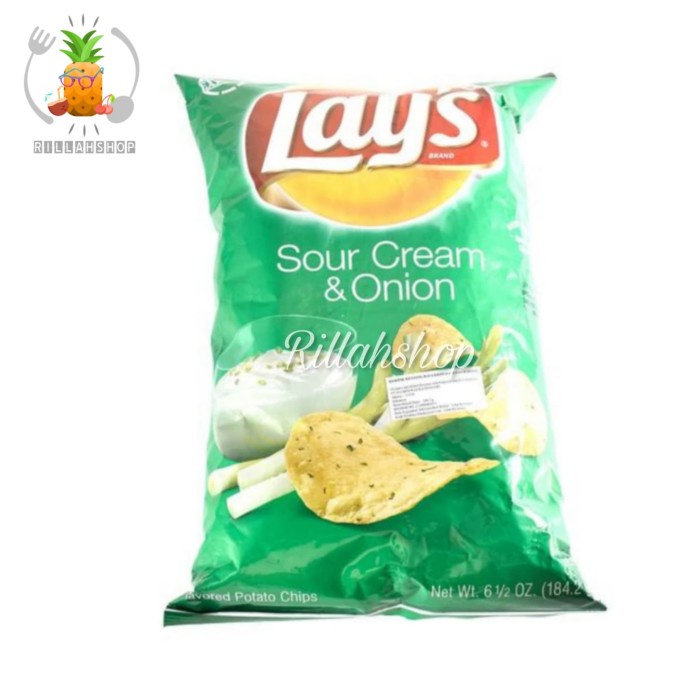 

Lay's Potato Chip with Sour Cream and Onion Flavor (148g)