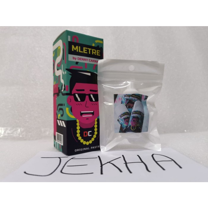 ecer eceran ketengan FOOM X DENNY CAKNAN MLETRE 3MG 6MG LIQUID VAPE