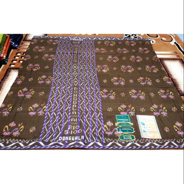 Sarung donggala full sutra s100 mst