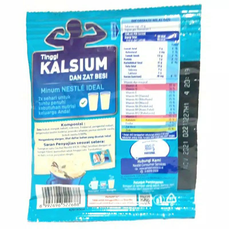 Susu Sachet Nestle Ideal 20Gram