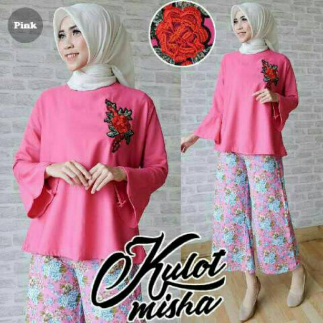 VS Set kulot misha pink