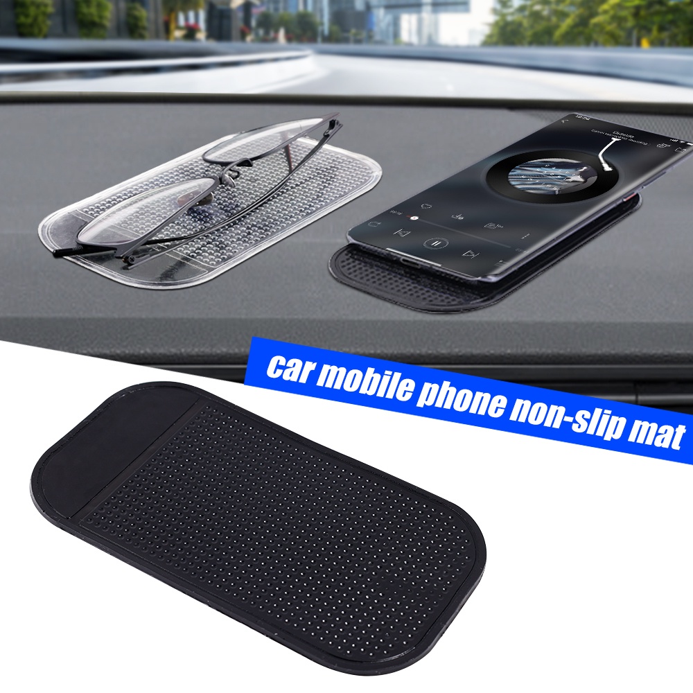 Pad Holder Kacamata / Handphone Anti Slip Tahan Suhu Tinggi Untuk Interior Mobil