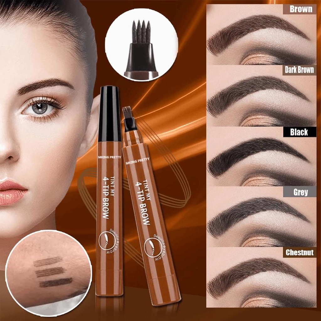 MKING PRETTY TINT MY 4- TIP BROW Eyebrow Magic - Natural-looking defining eyebrow filler and colour