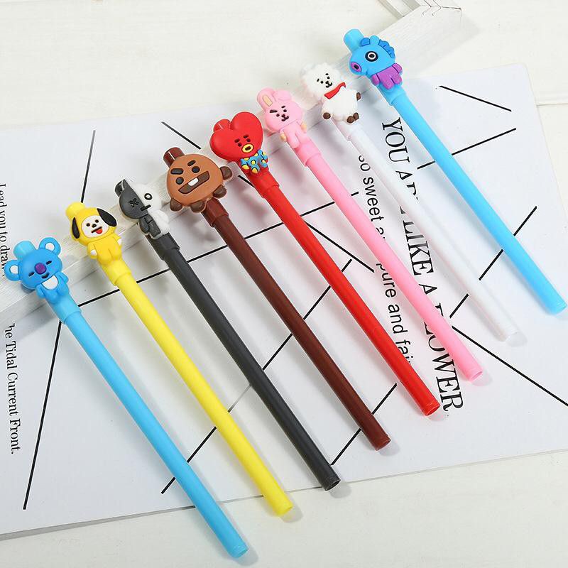 

Pena Cute Karakter Ink Hitam Ballpoint School