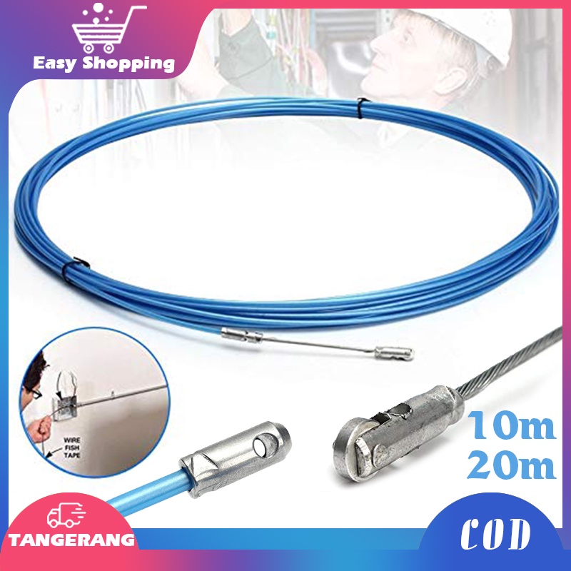 10/20m Cable Puller Penarik Kabel Kabel Puler Alat Penarik Kabel Conduit Untuk Pemasangan Kabel Listrik