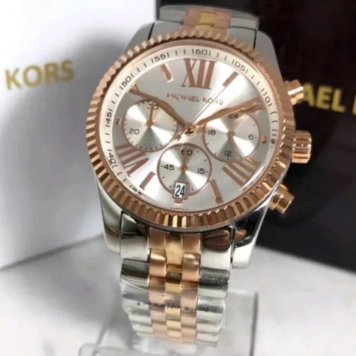 Jam Tangan Wanita Michaell---Kors MK 5735 & MK5735 Steel Original