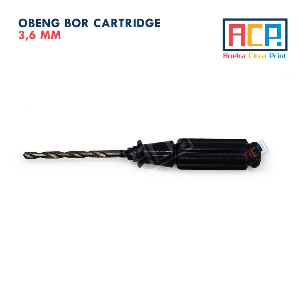 Obeng Bor Cartridge Drill Infus CISS Modif Printer Canon HP 3,6mm