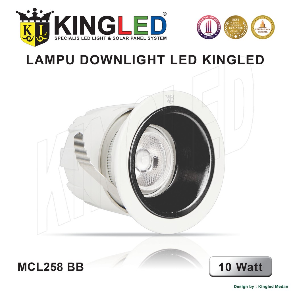 KINGLED Lampu Plafon LED 10 Watt / LED DownLight 10 Watt