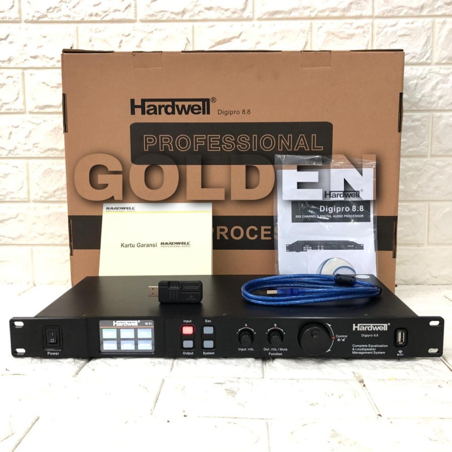 Digital Speaker Management processor Hardwell Digipro 8.8 Original Product