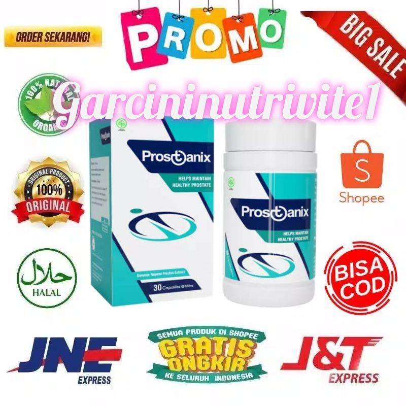 PROSTANIX ASLI 100% ORIGINAL OBAT PROSTAT HERBAL AMAN BPOM