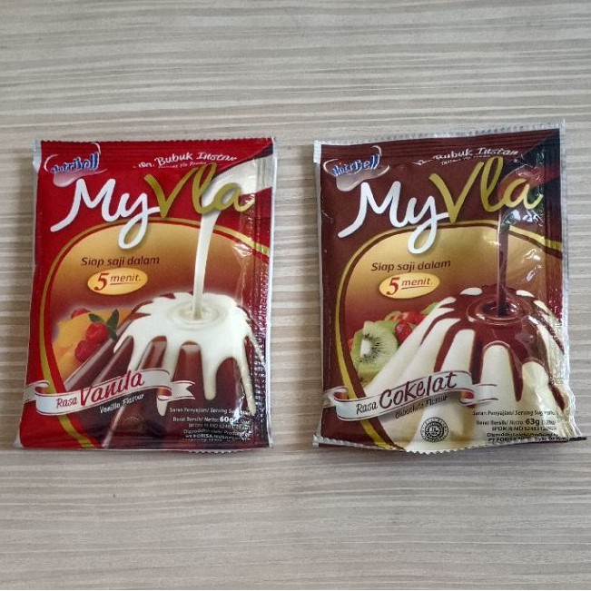 

NUTRIJELL MY VLA VLA BUBUK INSTAN RASA COKELAT - VANILA