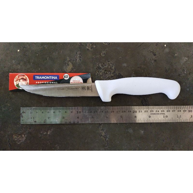 pisau tulang tramontina 5 inch 6 inch bonning curve lurus
