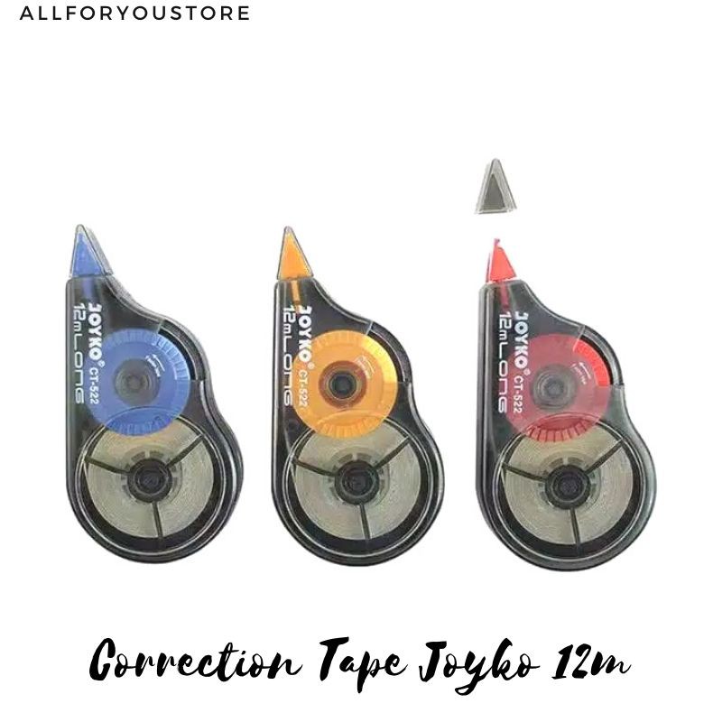 

Correction Tape Joyko 12 m x 5 mm