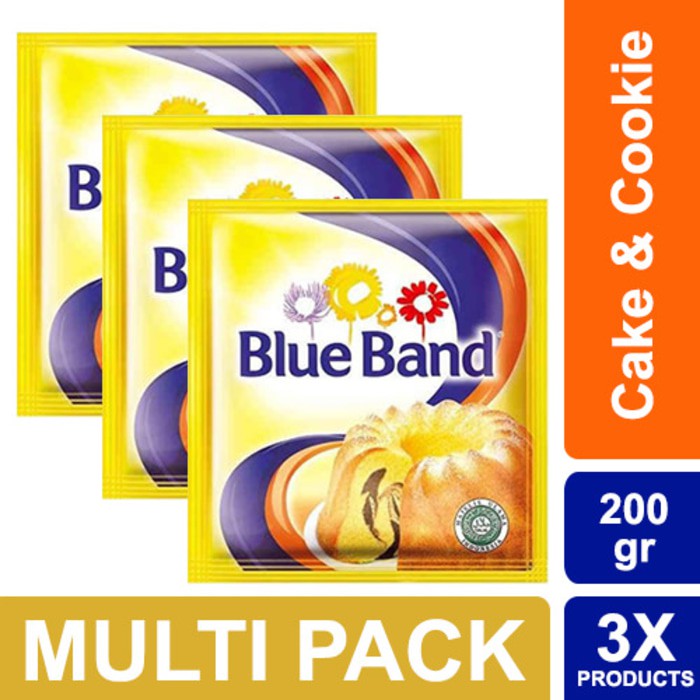 

Blue Band Cake&Cookie Sachet 200gr - Multi Pack Unilever