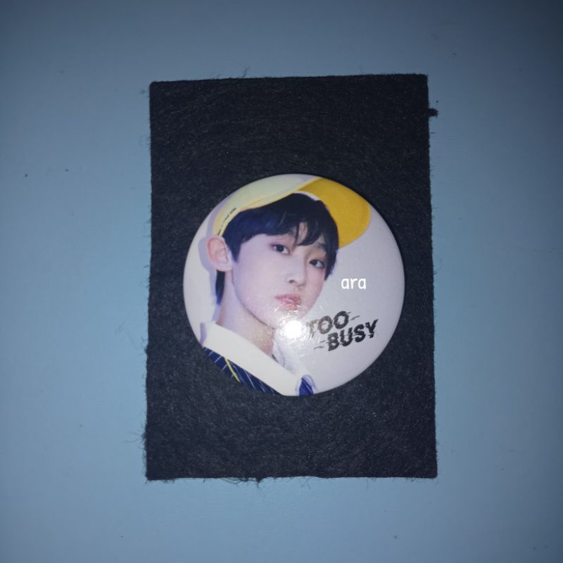 [Booked] Boy Story Zeyu Too Busy Pin