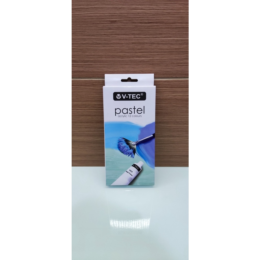 

Cat Acrylic V-TEC PASTEL 12 Warna PA-612 6 ml